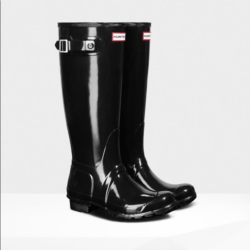 Original Tall Gloss Hunter Rain Boots